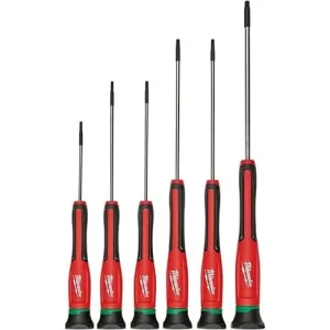 Milwaukee Precision Torx Screwdriver Set 6pc 48-22-2610