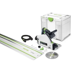 Festool TS 55 FEBQ-Plus Plunge Saw 160mm 1200W with 1400mm Rail 577281