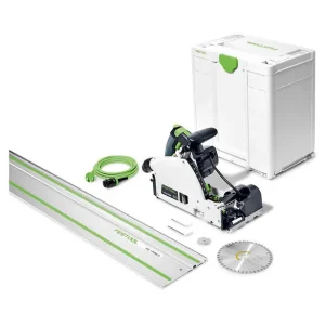 Festool TSV 60 KEBQ-Plus Plunge Saw with Scoring 168mm 1500W with Rail 577745
