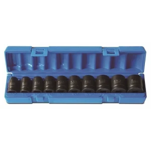 Action Impact Socket Set 10pc 1/2" Drive Imperial 600201001