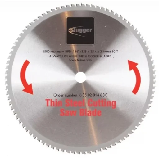Fein Slugger Thin Steel TCT Cold-Cut Saw Blade 355mm 90T 63502014630