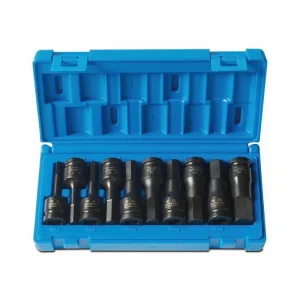 Action Impact Inhex Socket Set 10pc 1/2" Drive Metric 648251001