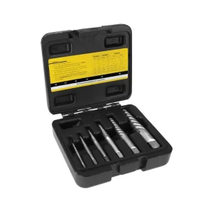 9SE-SET6 Screw Extractor Set 6pc Alpha