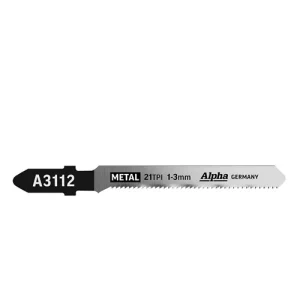 MPS HSS Metal Jigsaw Blade 75mm 21 TPI 5pk A3112-5