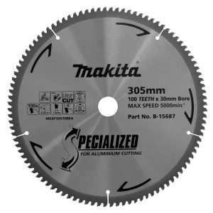 Makita Aluminium Circular Saw Blade 305mm 100T 30mm Bore B-15687