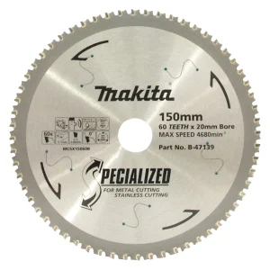 Makita Stainless Steel Circular Saw Blade 150mm B-47139