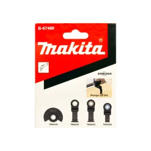 Makita Multi-Tool Blade Set 4pc Starlock B-67480