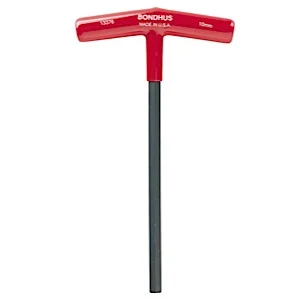 BD13354 T-Handle Hex Key 2.5mm Bondhus