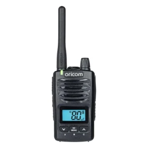 DTX600 Handheld UHF CB Radio 5W IP67 Black Oricom