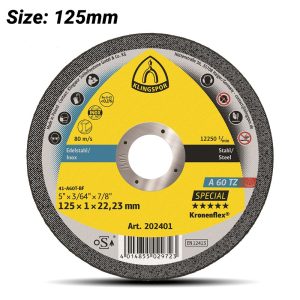 Klingspor 125mm Cut-Off Wheel 202401 Geelong