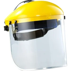 Maxisafe Yellow Browguard with Clear Visor Medium Impact EBF382
