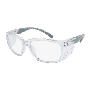 Maxisafe Rayzr Safety Glasses Clear Frame Clear Lens ERZ383
