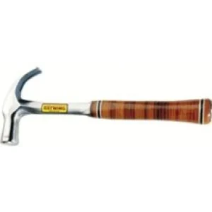 Estwing Curved Claw Hammer 24oz Leather Grip E24C