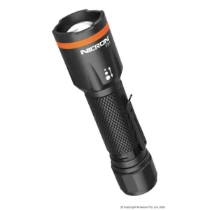 F51 Zoomable Rechargeable Flashlight 600lm Nicron