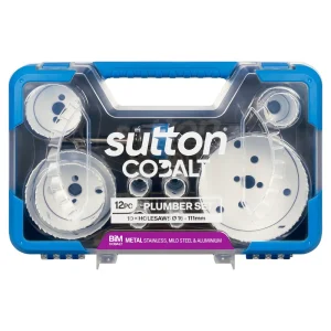 Sutton Plumbers Holesaw Set 12pc 16-111mm H125SP12A
