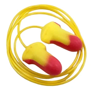 Maxisafe COMFORTlite T-Shaped Corded Earplugs Class 5 26dB Box 100 Pairs HLC631