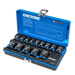 Kincrome Impact Socket Set 14pc 1/2" Drive Metric K28201