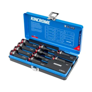 Kincrome 1/2" Drive Hex Impact Socket Set 10pc Imperial K28211