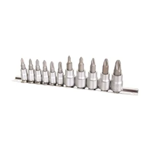 Kincrome Phillips Socket Set 11pc 1/4" & 3/8" Drive K5026