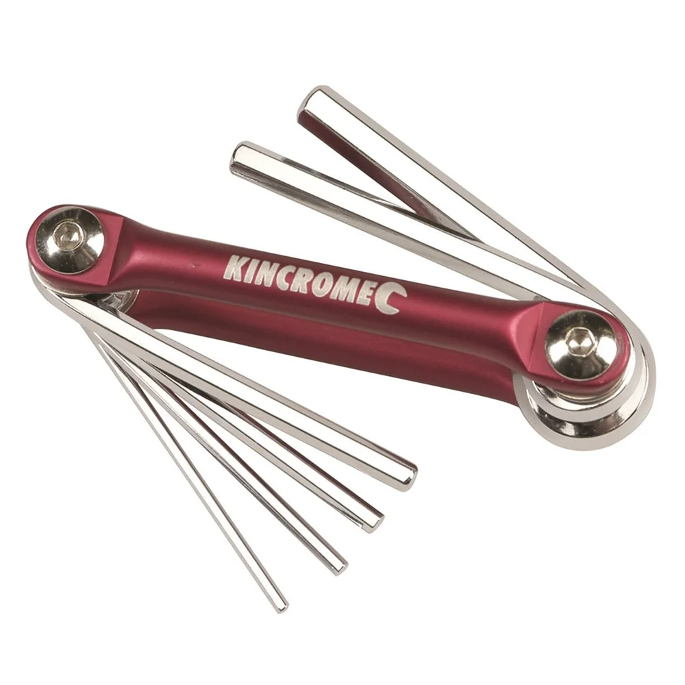 K5045 Folding Hex Key Set 6 Piece Imperial / AF Kincrome