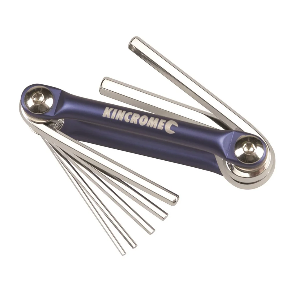 K5046 Folding Hex Key Set 7 Piece Metric Kincrome