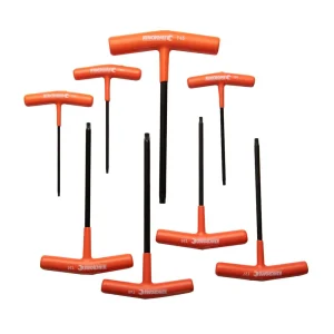 K5284 T-Handle Tamperproof Torx Key Set 8 Piece Kincrome