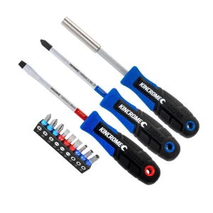 Kincrome TorqueMaster Screwdriver & Bit Set 12pc K5516