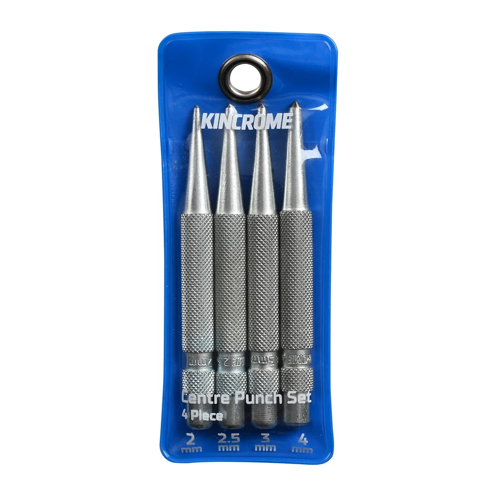 Kincrome Centre Punch Set 4 Piece — Small K9435