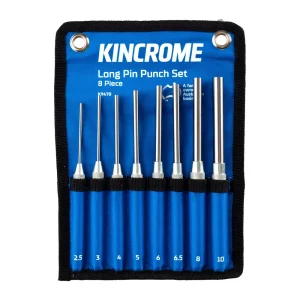 Kincrome Long Pin Punch Set 8 Piece K9470