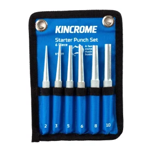 Kincrome Starter Punch Set 6 Piece 2-10mm K9489