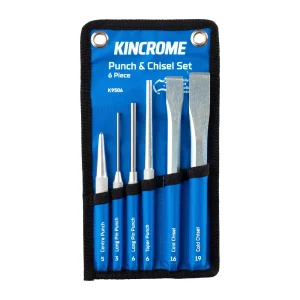 Kincrome Punch & Chisel Set 6 Piece K9506