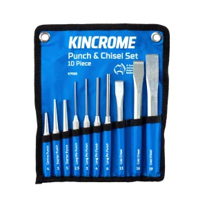 Kincrome Punch & Chisel Set 10 Piece K9508