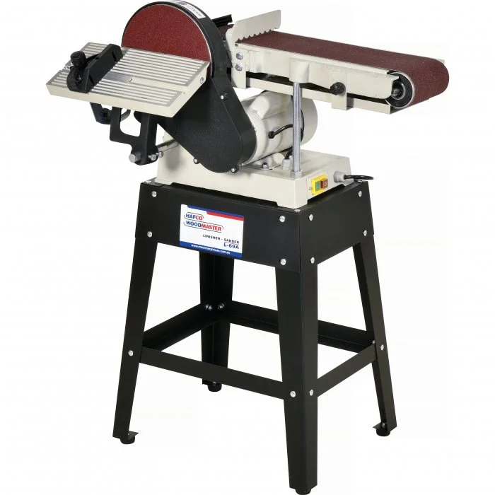 L107 L-69A Belt & Disc Linisher Sander 150x230mm Hafco