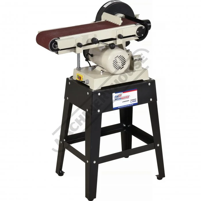 L107 L-69A Belt & Disc Linisher Sander 150x230mm Hafco - Image 2