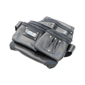 OX Trade Black Leather 6 Pocket Tool Pouch OX-T265602