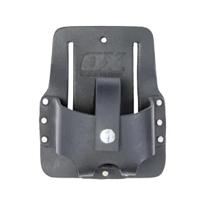 OX Trade Black Leather Tape Holder OX-T265707