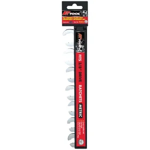 Pro Kit Crowsfoot Flare-Nut Spanner Set 7pc Metric 3/8" Drive PT10123