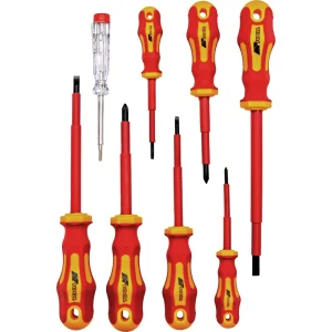 PK Tool Insulated Screwdriver Set 7pc 1000V VDE PT30203