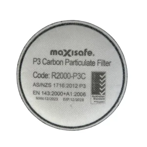 Maxisafe MaxiGuard P3 Carbon Particulate Filter Pair R2000-P3C