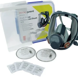 Maxisafe MaxiGuard Full Face Respirator Asbestos & Dust Kit Large P3 R690GK-L
