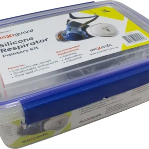 Maxisafe MaxiGuard Half Mask Silicone Painters Kit Large A1P2 R7500PK-L