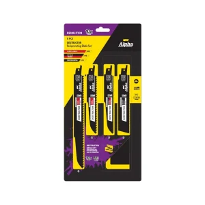 Alpha Destructor Reciprocating Blade Set RDD-SET8