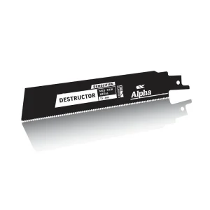 Alpha Destructor Metal & Timber Reciprocating Saw Blade 150mm 6" 18 TPI 2 Pack RDDM15018-2
