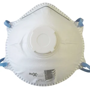 Maxisafe P2 Conical Respirator with Valve Box of 10 RES514
