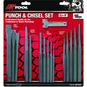 PK Tool Punch & Chisel Set 16pc RG7438
