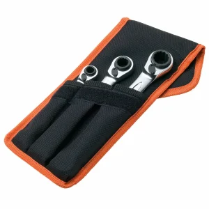 Bahco Reversible Ratchet Ring Spanner Set 3pc S4RM/3T