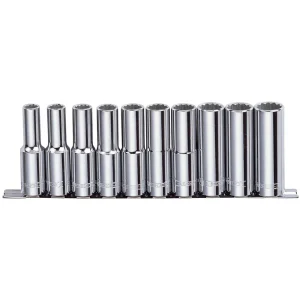 Sidchrome 1/2" Drive Deep Socket Set 10pc Metric SCMT14252