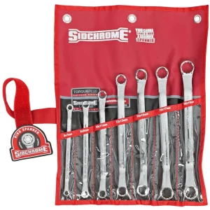 Sidchrome Ring Spanner Set 7pc Metric SCMT21206