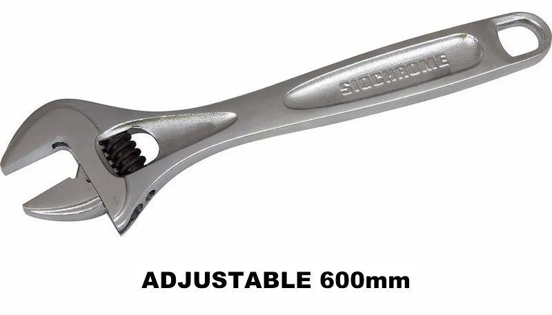 Sidchrome Adjustable Wrench 600mm SCMT25157