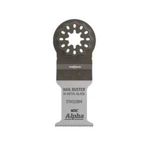 Alpha Bi-Metal Multi-Tool Blade 32mm 3pk STH32BM3